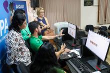 A Comissão Eleitoral divulgou hoje, 30, o resultado preliminar das eleições para os cargos de Diretor(a) e Vice-Diretor(a) dos Centros (CCBS, CCSE e CCNT) da Universidade do Estado do Pará (Uepa), para o quadriênio 2025/2029. Foto: Sidney Oliveira/Ascom Uepa