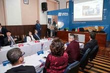 Reunião entre a gestão superior da Uepa e a delegação da Shandong Normal University (SDNU). Na ocasião, foi assinado a  renovação do convênio com o Instituto Confúcio. Foto: Sidney Oliveira - Ascom Uepa.