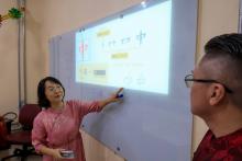 Aula inaugural do Curso de Mandarim Básico para Policiais