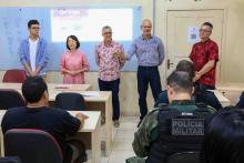 Aula inaugural do Curso de Mandarim Básico para Policiais