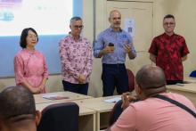 Aula inaugural do Curso de Mandarim Básico para Policiais