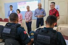 Aula inaugural do Curso de Mandarim Básico para Policiais
