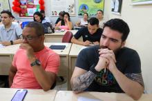 Aula inaugural do Curso de Mandarim Básico para Policiais