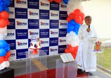 Um culto ecumênico marcou a comemoração de um ano do campus XXll de Ananindeua, na manhã desta quinta - feria, 23. O reitor, Clay Chagas, e a vice - reitora, Ilma Pastana estiveram presentes para prestigiarem a data comemorativa. Foto: Sidney Oliveira/Ascom Uepa.