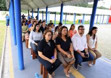 Um culto ecumênico marcou a comemoração de um ano do campus XXll de Ananindeua, na manhã desta quinta - feria, 23. O reitor, Clay Chagas, e a vice - reitora, Ilma Pastana estiveram presentes para prestigiarem a data comemorativa. Foto: Sidney Oliveira/Ascom Uepa.