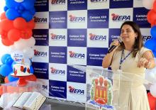 Um culto ecumênico marcou a comemoração de um ano do campus XXll de Ananindeua, na manhã desta quinta - feria, 23. O reitor, Clay Chagas, e a vice - reitora, Ilma Pastana estiveram presentes para prestigiarem a data comemorativa. Foto: Sidney Oliveira/Ascom Uepa.