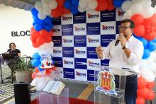 Um culto ecumênico marcou a comemoração de um ano do campus XXll de Ananindeua, na manhã desta quinta - feria, 23. O reitor, Clay Chagas, e a vice - reitora, Ilma Pastana estiveram presentes para prestigiarem a data comemorativa. Foto: Sidney Oliveira/Ascom Uepa.