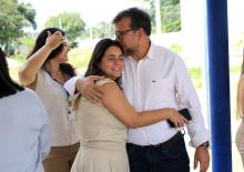 Um culto ecumênico marcou a comemoração de um ano do campus XXll de Ananindeua, na manhã desta quinta - feria, 23. O reitor, Clay Chagas, e a vice - reitora, Ilma Pastana estiveram presentes para prestigiarem a data comemorativa. Foto: Sidney Oliveira/Ascom Uepa.