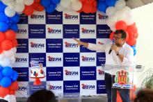 Um culto ecumênico marcou a comemoração de um ano do campus XXll de Ananindeua, na manhã desta quinta - feria, 23. O reitor, Clay Chagas, e a vice - reitora, Ilma Pastana estiveram presentes para prestigiarem a data comemorativa. Foto: Sidney Oliveira/Ascom Uepa.