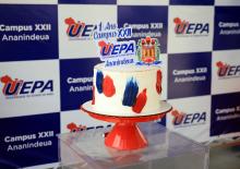 Um culto ecumênico marcou a comemoração de um ano do campus XXll de Ananindeua, na manhã desta quinta - feria, 23. O reitor, Clay Chagas, e a vice - reitora, Ilma Pastana estiveram presentes para prestigiarem a data comemorativa. Foto: Sidney Oliveira/Ascom Uepa.