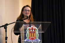 A Presidente do Conselho Regional do Conselho de Fisioterapia e Terapia Ocupacional (CREFITO), Elineth Valente estava presente na solenidade. Foto: Sidney Oliveira/Ascom Uepa