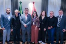 Cerimônia de nomeação da Gestão 2025 