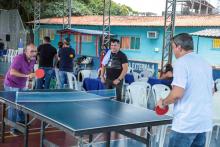 Jogos, curso de churrasco e outras atividades marcaram o dia dos pais na Escola Superior de Educação Física - Foto: Sidney Oliveira/Ascom Uepa