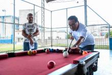 Jogos, curso de churrasco e outras atividades marcaram o dia dos pais na Escola Superior de Educação Física - Foto: Sidney Oliveira/Ascom Uepa