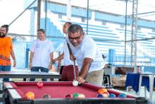 Jogos, curso de churrasco e outras atividades marcaram o dia dos pais na Escola Superior de Educação Física - Foto: Sidney Oliveira/Ascom Uepa