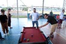 Jogos, curso de churrasco e outras atividades marcaram o dia dos pais na Escola Superior de Educação Física - Foto: Sidney Oliveira/Ascom Uepa