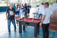 Jogos, curso de churrasco e outras atividades marcaram o dia dos pais na Escola Superior de Educação Física - Foto: Sidney Oliveira/Ascom Uepa