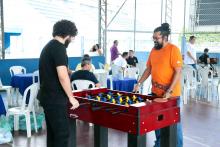 Jogos, curso de churrasco e outras atividades marcaram o dia dos pais na Escola Superior de Educação Física - Foto: Sidney Oliveira/Ascom Uepa