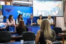 A Diretoria de Inclusão e Permanência Estudantil (DINPES) realizou na manhã desta quarta-feira, 6, no auditório do Consun, o Painel Temático "dez anos da Lei Brasileira de Inclusão (LBI):conquistas e desafios no âmbito da inclusão na Uepa". Foto: Sidney Oliveira/Ascom Uepa