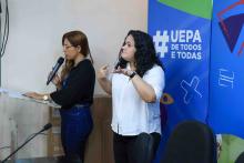 A Diretoria de Inclusão e Permanência Estudantil (DINPES) realizou na manhã desta quarta-feira, 6, no auditório do Consun, o Painel Temático "dez anos da Lei Brasileira de Inclusão (LBI):conquistas e desafios no âmbito da inclusão na Uepa". Foto: Sidney Oliveira/Ascom Uepa