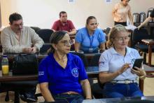 A Diretoria de Inclusão e Permanência Estudantil (DINPES) realizou na manhã desta quarta-feira, 6, no auditório do Consun, o Painel Temático "dez anos da Lei Brasileira de Inclusão (LBI):conquistas e desafios no âmbito da inclusão na Uepa". Foto: Sidney Oliveira/Ascom Uepa