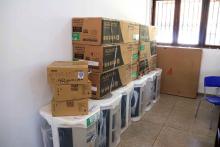 Reuniões com os servidores e alunos,  além da apresentação de novos equipamentos, marcaram a visita do reitor Clay Anderson Nunes Chagas, ao campus VII de Conceição do Araguaia, sudeste do Pará, na tarde do dia 8 de outubro. Foto: Sidney Oliveira/Ascom Uepa 