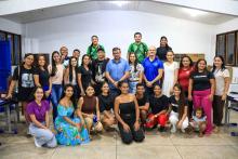 Reuniões com os servidores e alunos,  além da apresentação de novos equipamentos, marcaram a visita do reitor Clay Anderson Nunes Chagas, ao campus VII de Conceição do Araguaia, sudeste do Pará, na tarde do dia 8 de outubro. Foto: Sidney Oliveira/Ascom Uepa 