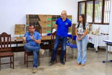 Reuniões com os servidores e alunos,  além da apresentação de novos equipamentos, marcaram a visita do reitor Clay Anderson Nunes Chagas, ao campus VII de Conceição do Araguaia, sudeste do Pará, na tarde do dia 8 de outubro. Foto: Sidney Oliveira/Ascom Uepa 