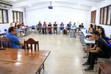 Reuniões com os servidores e alunos,  além da apresentação de novos equipamentos, marcaram a visita do reitor Clay Anderson Nunes Chagas, ao campus VII de Conceição do Araguaia, sudeste do Pará, na tarde do dia 8 de outubro. Foto: Sidney Oliveira/Ascom Uepa 