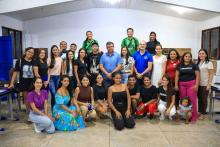 Reuniões com os servidores e alunos,  além da apresentação de novos equipamentos, marcaram a visita do reitor Clay Anderson Nunes Chagas, ao campus VII de Conceição do Araguaia, sudeste do Pará, na tarde do dia 8 de outubro. Foto: Sidney Oliveira/Ascom Uepa 