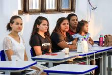 Reuniões com os servidores e alunos,  além da apresentação de novos equipamentos, marcaram a visita do reitor Clay Anderson Nunes Chagas, ao campus VII de Conceição do Araguaia, sudeste do Pará, na tarde do dia 8 de outubro. Foto: Sidney Oliveira/Ascom Uepa 