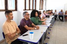 Reuniões com os servidores e alunos,  além da apresentação de novos equipamentos, marcaram a visita do reitor Clay Anderson Nunes Chagas, ao campus VII de Conceição do Araguaia, sudeste do Pará, na tarde do dia 8 de outubro. Foto: Sidney Oliveira/Ascom Uepa 