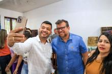 Reuniões com os servidores e alunos,  além da apresentação de novos equipamentos, marcaram a visita do reitor Clay Anderson Nunes Chagas, ao campus VII de Conceição do Araguaia, sudeste do Pará, na tarde do dia 8 de outubro. Foto: Sidney Oliveira/Ascom Uepa 