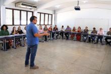 Reuniões com os servidores e alunos,  além da apresentação de novos equipamentos, marcaram a visita do reitor Clay Anderson Nunes Chagas, ao campus VII de Conceição do Araguaia, sudeste do Pará, na tarde do dia 8 de outubro. Foto: Sidney Oliveira/Ascom Uepa 