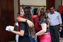 Celebração Ecumênica de Páscoa no Hall da reitoria.Foto: Sidney Oliveira/Ascom Uepa.