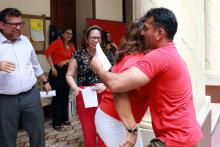 Celebração Ecumênica de Páscoa no Hall da reitoria.Foto: Sidney Oliveira/Ascom Uepa.