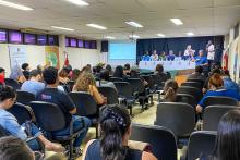 Nos dias 5 e 6 deste mês, foi realizado ao XVl Seminário de Culturas e Memórias Amazônicas (CUMA), na sala de recital do CCSE. 