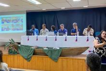 Nos dias 5 e 6 deste mês, foi realizado ao XVl Seminário de Culturas e Memórias Amazônicas (CUMA), na sala de recital do CCSE. 