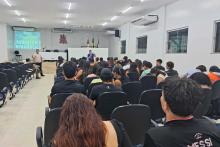 O campus da Uepa de Vigia de Nazaré promove Aula Inaugural do Cursinho Popular. Foto: Divulgação/campus de Vigia.