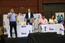 Foi realizado, na noite dessa quarta-feira, 26, o debate entre os candidatos a reitor e vice-reitor de Uepa, no ginásio do CCBS. Foto: Sidney Oliveira/Ascom Uepa