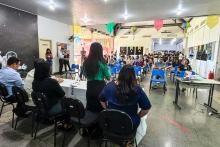 Programação alusivo ao dia do químico no Planetário - Foto: Monique Haddad - Planetário Uepa.