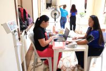 A Coordenadoria de Desenvolvimento de Pessoas (Codepe - Uepa) em parceria com a Fundação Hemopa, realiza campanha de doação de sangue na reitoria da Universidade Estadual do Pará (Uepa), nesta segunda - feira, 27, das 9 às 15h. Foto: Sidney Oliveira/Ascom Uepa.