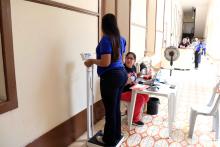 A Coordenadoria de Desenvolvimento de Pessoas (Codepe - Uepa) em parceria com a Fundação Hemopa, realiza campanha de doação de sangue na reitoria da Universidade Estadual do Pará (Uepa), nesta segunda - feira, 27, das 9 às 15h. Foto: Sidney Oliveira/Ascom Uepa.