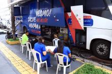 A Coordenadoria de Desenvolvimento de Pessoas (Codepe - Uepa) em parceria com a Fundação Hemopa, realiza campanha de doação de sangue na reitoria da Universidade Estadual do Pará (Uepa), nesta segunda - feira, 27, das 9 às 15h. Foto: Sidney Oliveira/Ascom Uepa.