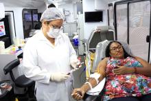 A Coordenadoria de Desenvolvimento de Pessoas (Codepe - Uepa) em parceria com a Fundação Hemopa, realiza campanha de doação de sangue na reitoria da Universidade Estadual do Pará (Uepa), nesta segunda - feira, 27, das 9 às 15h. Foto: Sidney Oliveira/Ascom Uepa.