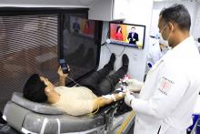 A Coordenadoria de Desenvolvimento de Pessoas (Codepe - Uepa) em parceria com a Fundação Hemopa, realiza campanha de doação de sangue na reitoria da Universidade Estadual do Pará (Uepa), nesta segunda - feira, 27, das 9 às 15h. Foto: Sidney Oliveira/Ascom Uepa.