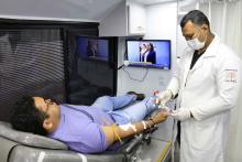 A Coordenadoria de Desenvolvimento de Pessoas (Codepe - Uepa) em parceria com a Fundação Hemopa, realiza campanha de doação de sangue na reitoria da Universidade Estadual do Pará (Uepa), nesta segunda - feira, 27, das 9 às 15h. Foto: Sidney Oliveira/Ascom Uepa.