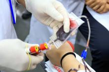 Campanha de doação de sangue no campus do CCSE da Uepa. Foto: Sidney Oliveira/Ascom Uepa