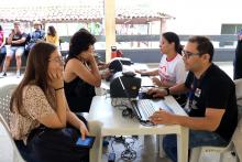 Campanha de doação de sangue no campus do CCSE da Uepa. Foto: Sidney Oliveira/Ascom Uepa