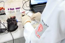 Campanha de doação de sangue no campus do CCSE da Uepa. Foto: Sidney Oliveira/Ascom Uepa